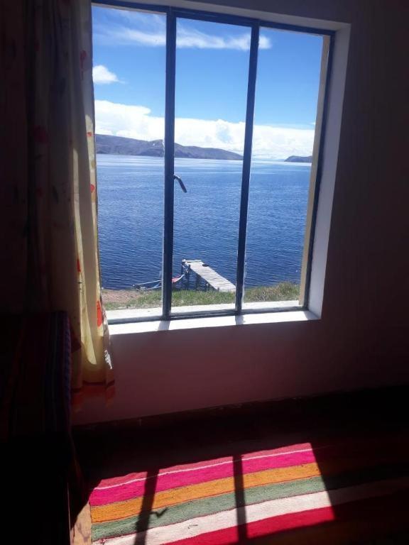 מלון Hostal Luna Del Titikaka En Isla De La Luna Bolivia מראה חיצוני תמונה