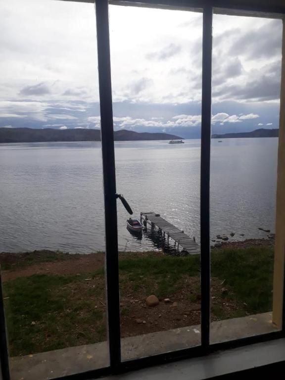 מלון Hostal Luna Del Titikaka En Isla De La Luna Bolivia מראה חיצוני תמונה
