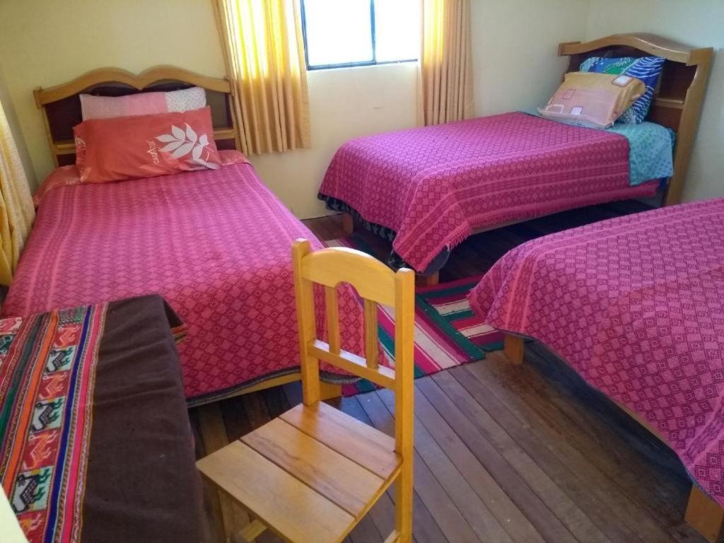 מלון Hostal Luna Del Titikaka En Isla De La Luna Bolivia מראה חיצוני תמונה